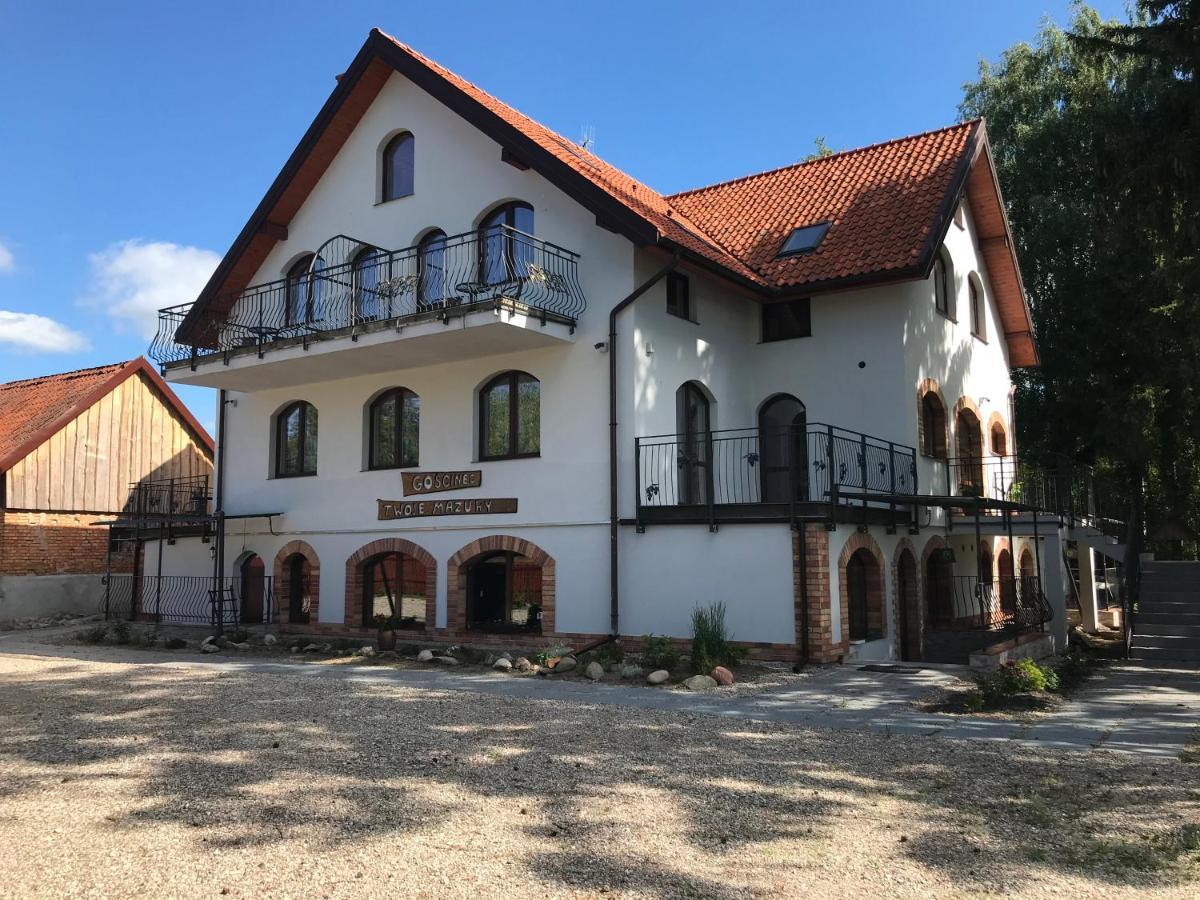 Gosciniec Twoje Mazury Nad Jeziorem Sniardwy Tuz Obok Plazy โนเวกูตี ภายนอก รูปภาพ