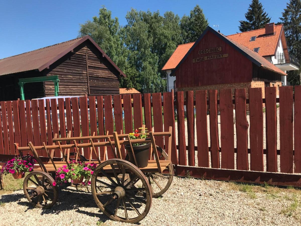 Gosciniec Twoje Mazury Nad Jeziorem Sniardwy Tuz Obok Plazy โนเวกูตี ภายนอก รูปภาพ